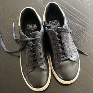 Karl Lagerfeld Black Sneakers for Men